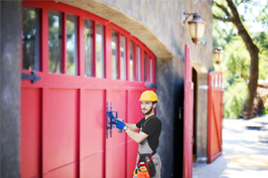 broken garage door repair